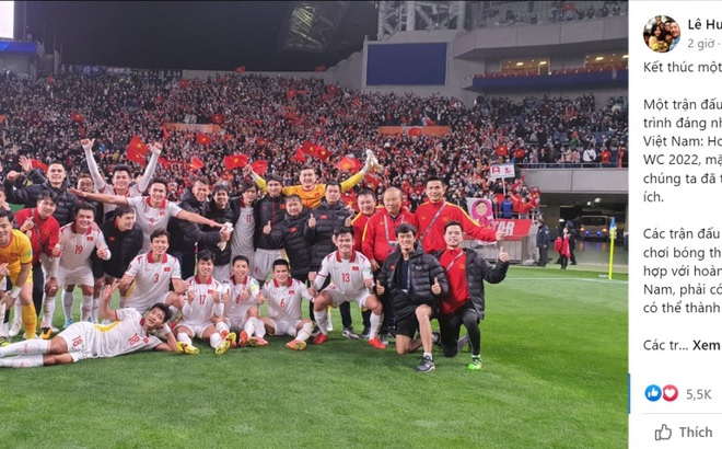 Chia sẻ của trợ lý ngôn ngữ Lê Huy Khoa sau khi ĐT Việt Nam kết thúc hành trình tại Vòng loại thứ ba World Cup 2022 khu vực châu Á.