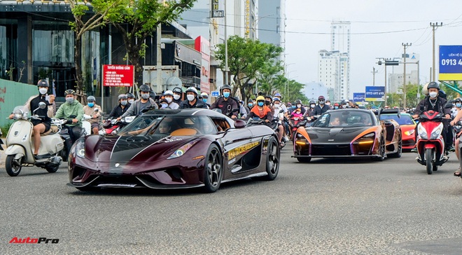 Show diễn siêu xe hơn 600 tỷ đồng chính thức khởi hành: Koenigsegg dẫn đoàn, quy tụ nhiều đại gia chơi xe nức tiếng tại Việt Nam - Ảnh 1.