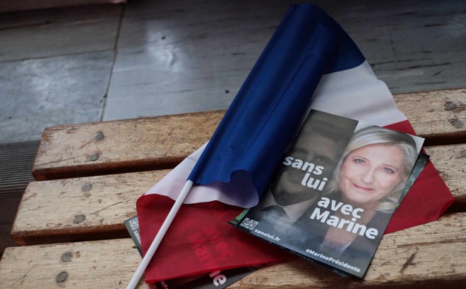 Bà Marine Le Pen được nhận định là có cơ hội thắng Bầu cử Tổng thống Pháp (Ảnh: Le Monde).