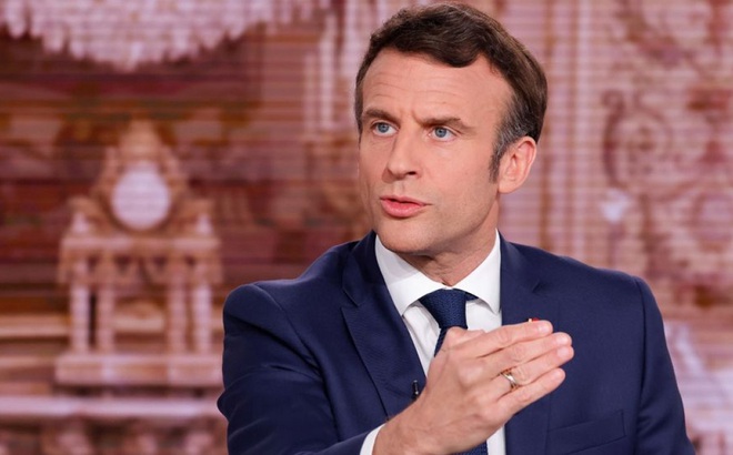 Tổng thống Pháp Macron. Ảnh: BBC