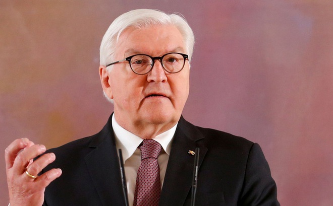 Tổng thống Đức Frank-Walter Steinmeier bị mô tả là theo đường lối mềm mỏng với Moscow trước khi Điện Kremlin phát động chiến dịch quân sự nhằm vào Ukraine. Ảnh: Reuters