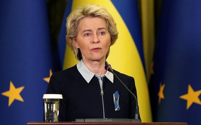 Chủ tịch Ủy ban châu Âu (EC) Ursula von der Leyen. Ảnh: AP