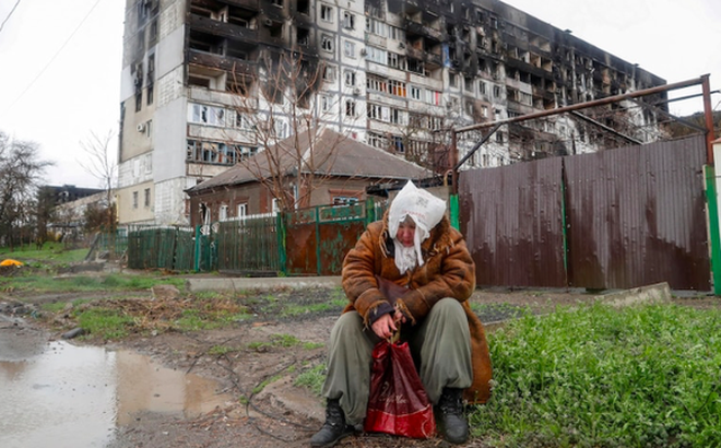 Thành phố Mariupol đang đứng trước nguy cơ thất thủ (Ảnh: Reuters)