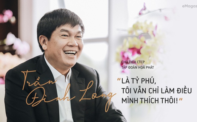 Ông Trần Đình Long - Chủ tịch HĐQT Tập đoàn Hòa Phát