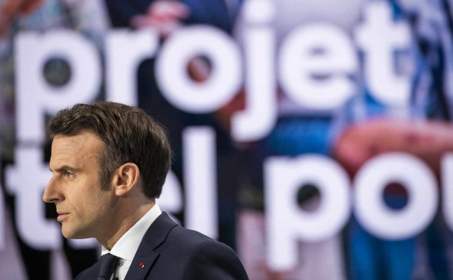 Tổng thống Pháp Macron.