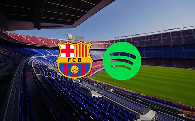 Barca bắt tay với Spotify