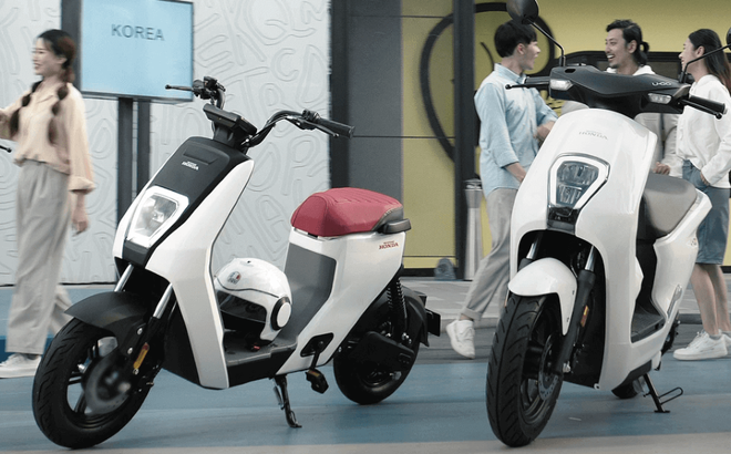 Xe máy điện Honda UBe giá 29 triệu tại Việt Nam tầm hoạt động 80km mỗi  lần sạc