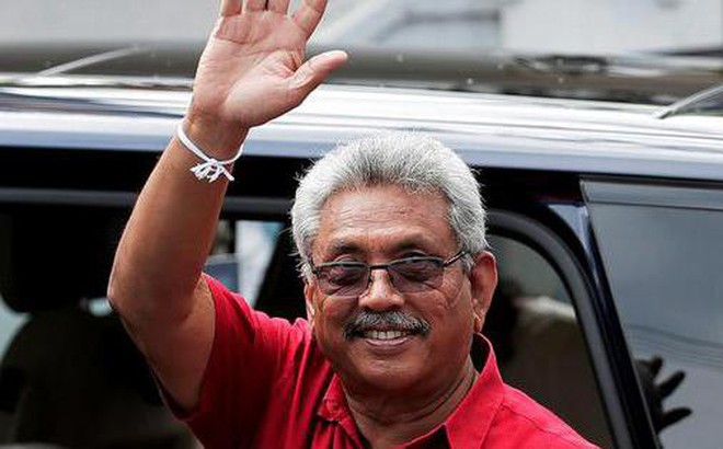 Tổng thống Sri Lanka Gotabaya Rajapaksa. Ảnh: Reuters