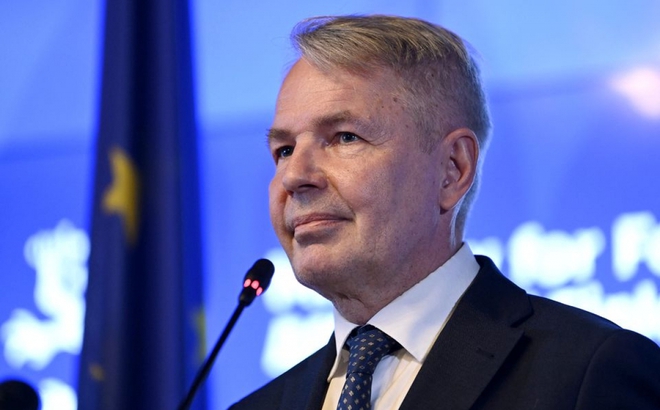 Ngoại trưởng Phần Lan Pekka Haavisto. Ảnh: Reuters