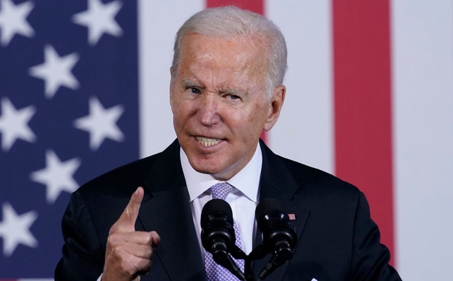 Tổng thống Mỹ Joe Biden. Ảnh: AP