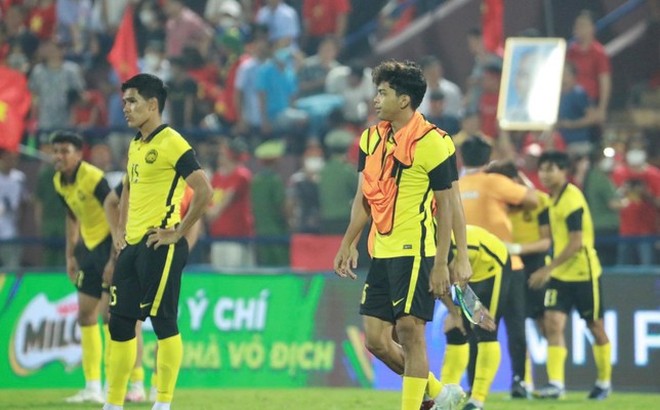 U23 Malaysia thất thần sau thất bại (ảnh: Như Ý)