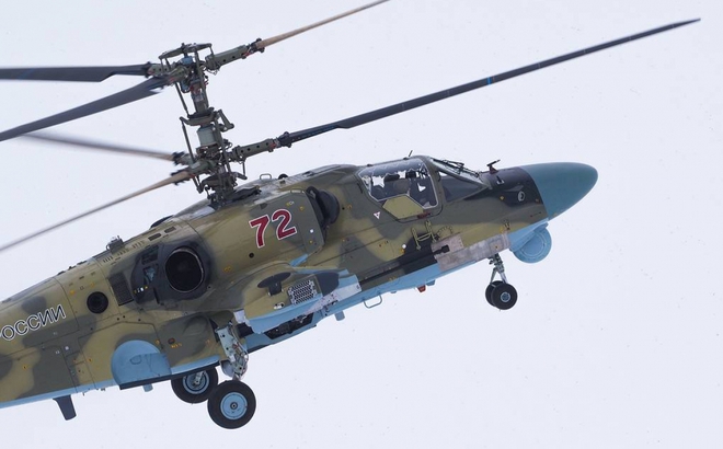 Trực thăng tấn công Ka-52. Ảnh: Tass