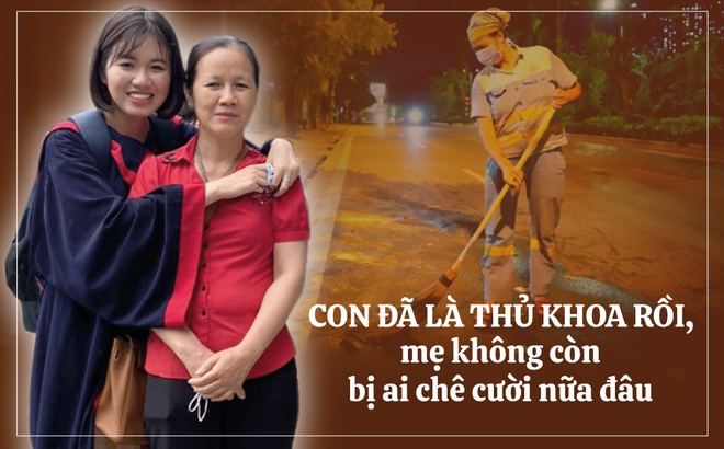 Nguyễn Thị Xuyến, Thủ khoa đầu ra Viện Vật lý kỹ thuật, Đại học Bách khoa Hà Nội và mẹ.