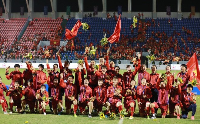 Đội tuyển bóng đá nữ Việt Nam đã chính thức giành ngôi vô địch tại SEA Games