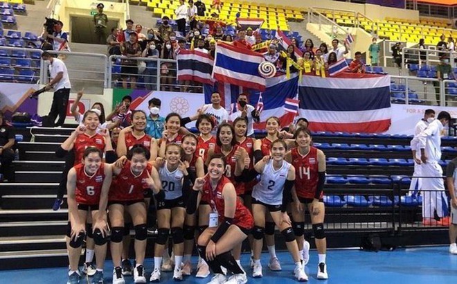 Tuyển nữ bóng chuyền Thái Lan giành HCV SEA Games 31