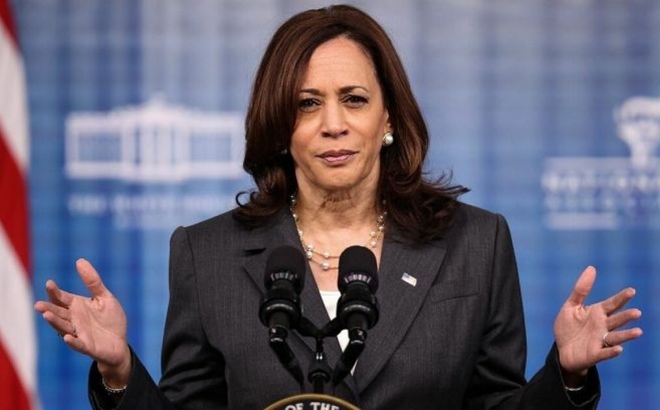 Phó Tổng thống Mỹ Kamala Harris (Ảnh: AFP)