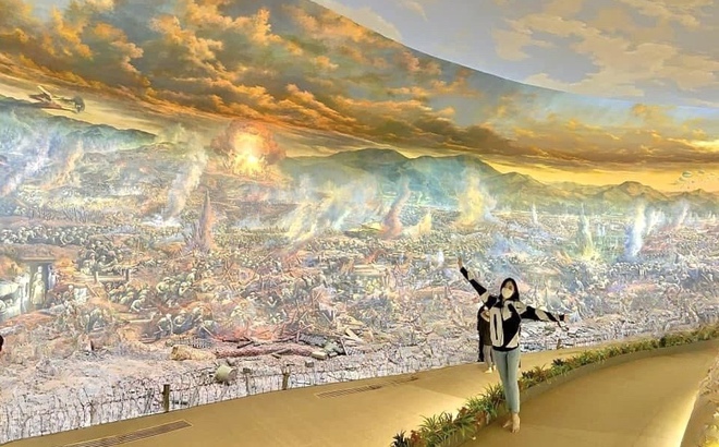 Bức tranh khổng lồ Panorama toàn cảnh chiến thắng Điện Biên Phủ đang khiến  cộng đồng