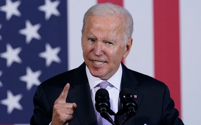 Tổng thống Mỹ Joe Biden. Ảnh: AP