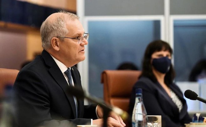 Thủ tướng Úc Scott Morrison. (Ảnh: Reuters)