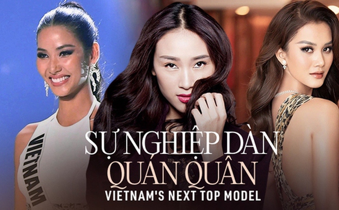 Sự nghiệp 9 Quán quân Vietnam\'s Next Top Model: Người ở ẩn, người ...
