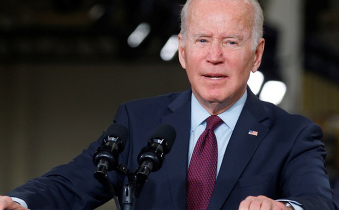 Tổng thống Mỹ Joe Biden ngày 14-6 công bố kế hoạch xây hầm chứa tạm thời dọc biên giới Ukraine nhằm hỗ trợ xuất khẩu ngũ cốc. Ảnh: Reuters