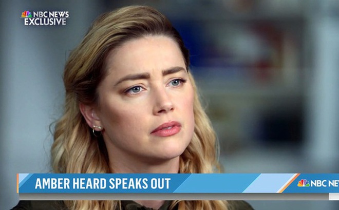 Amber Heard chia sẻ về phiên tòa với Johnny Depp trên chương trình "Today". (Ảnh:NBC News)