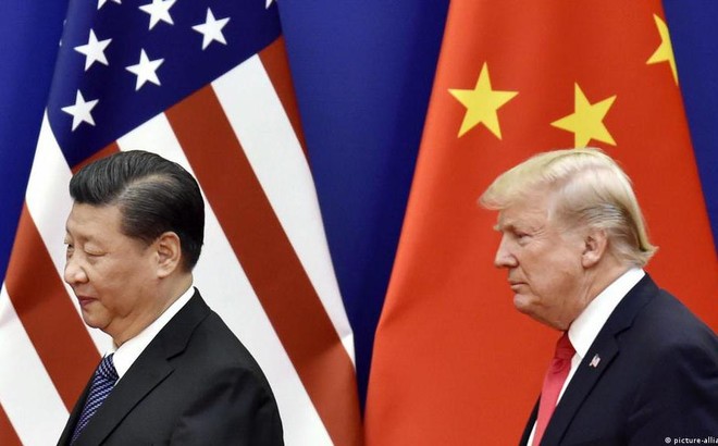 Cựu Tổng thống Donald Trump đã áp thuế lên tới 25% với một số mặt hàng của Trung Quốc. Ảnh: DW.