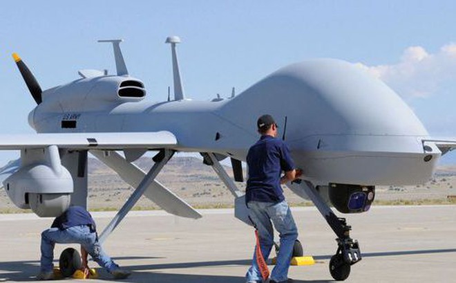 Máy bay không người lái MQ-1C Grey Eagle của Mỹ. Ảnh: Reuters