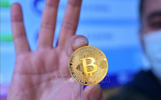Đồng tiền điện tử Bitcoin. Ảnh: AFP/TTXVN