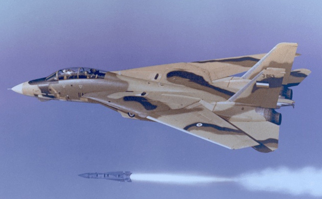 Một chiếc F-14 Tomcat của Iran. Ảnh minh họa: Breitbart