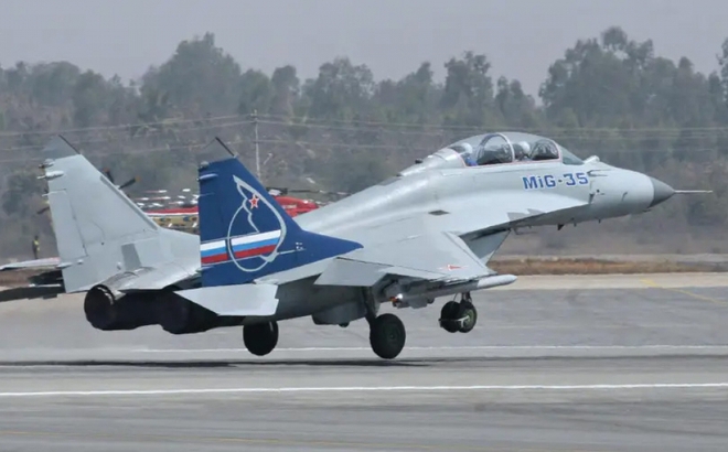 Máy bay MiG-35 của Nga. Ảnh: Getty