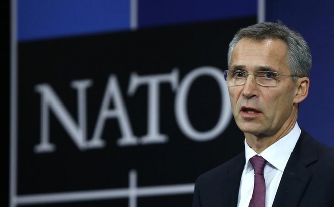 Tổng thư ký NATO Jens Stoltenberg. Ảnh: Reuters