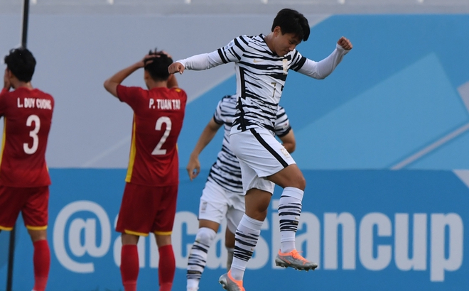 Tiền đạo Cho Young Wook từng ghi bàn vào lưới U23 Việt Nam. (Ảnh: AFC)
