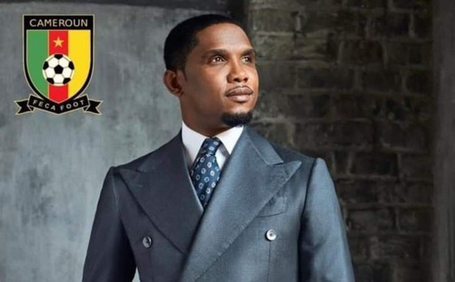 Samuel Eto’o đang là Chủ tịch Liên đoàn bóng đá Cameroon.