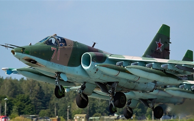 Cường kích Su-25 của quân đội Nga. Ảnh: Getty Images