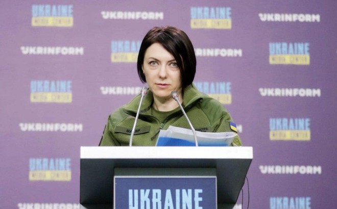 Thứ trưởng Quốc phòng Ukraine Anna Malyar. Ảnh: Odessa Journal