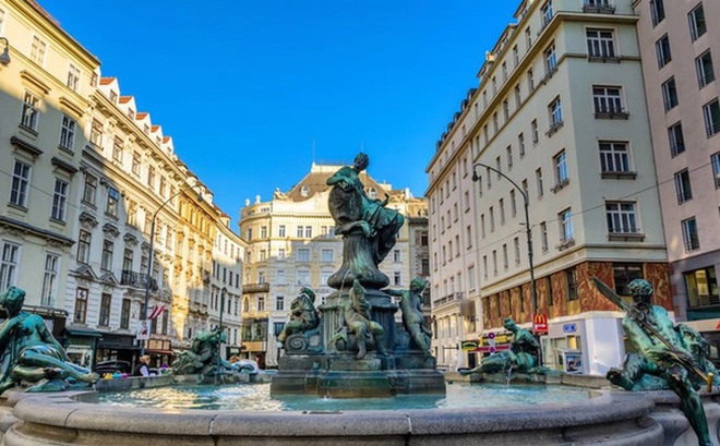 Trung tâm lịch sử của thủ đô Vienna, Áo. (Ảnh: Shutterstock)