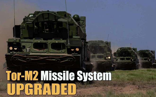 Hệ thống phòng không Tor-M2 do Nga chế tạo.