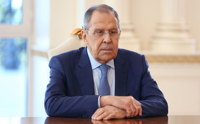 Ngoại trưởng Nga Sergey Lavrov. Ảnh: AP