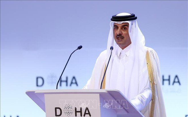 Quốc vương Qatar Sheikh Tamim bin Hamad Al Thani. Ảnh: AFP/ TTXVN