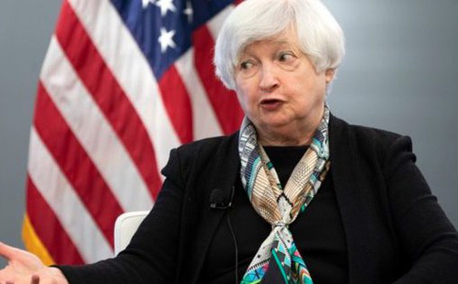 Bộ trưởng Bộ Tài chính Mỹ Janet Yellen. Ảnh: AP