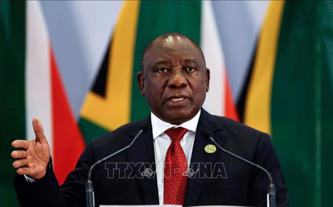 Tổng thống Nam Phi Cyril Ramaphosa. Ảnh tư liệu: AFP/TTXVN