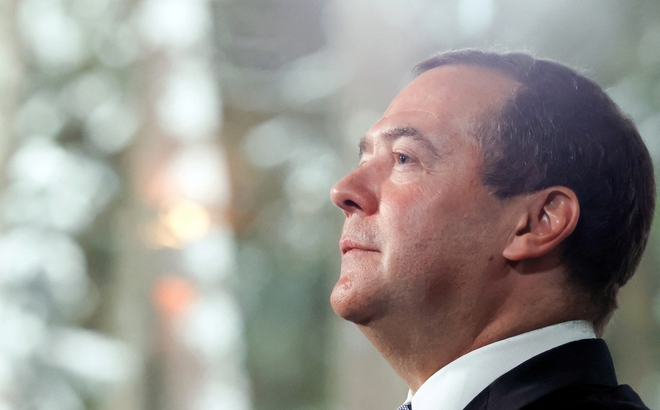 Phó Chủ tịch Hội đồng An ninh Liên bang Nga Dmitry Medvedev. Ảnh: Reuters