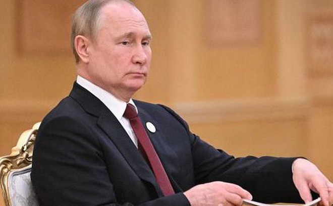 Tổng thống Nga Vladimir Putin tham dự cuộc họp bên lề Hội nghị thượng đỉnh Caspi lần thứ 6 tại Ashgabat, Turkmenistan, vào ngày 29-6. Ảnh: EPA-EFE