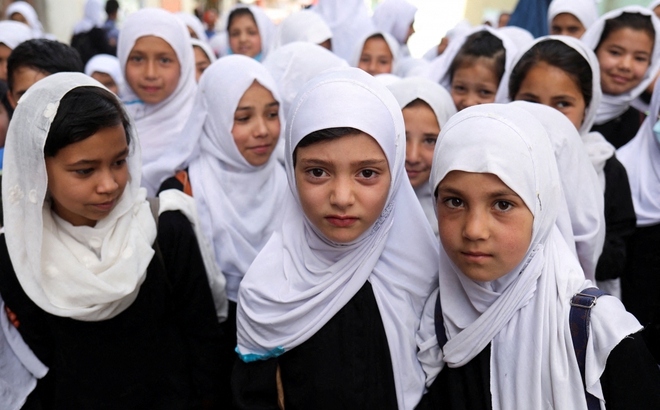 Trẻ em Afghanistan tại thành phố Kabul. Nguồn: Reuters