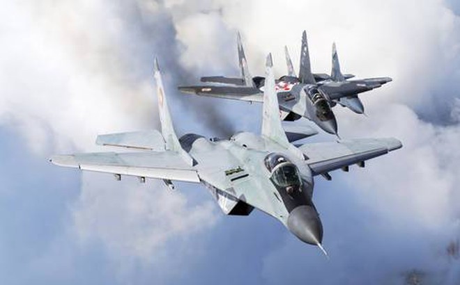 Chiến đấu cơ MiG-29 của Không quân Bulgaria và Ba Lan. Ảnh: Getty Images