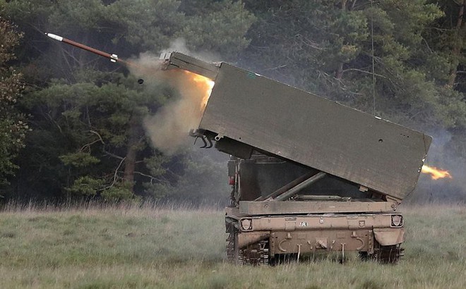 Hệ thống MLRS M270. Ảnh: Getty Images