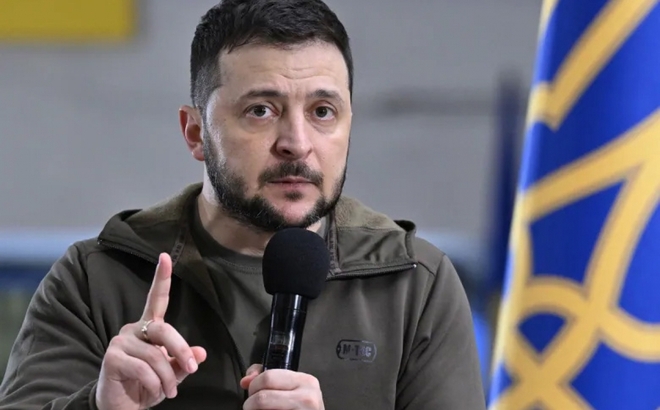 Tổng thống Ukraine Zelensky. Ảnh: CBC