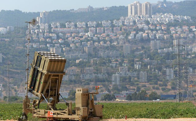 Khẩu đội chống tên lửa Vòm Sắt. Ảnh: Times of Israel