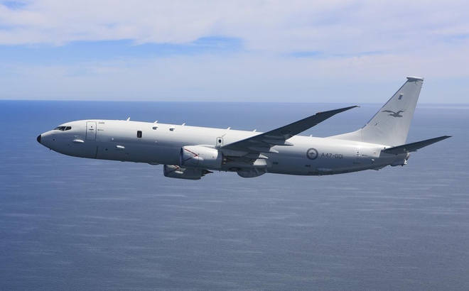 Máy bay trinh sát hàng hải P-8 của Không quân Hoàng gia Australia (RAAF).